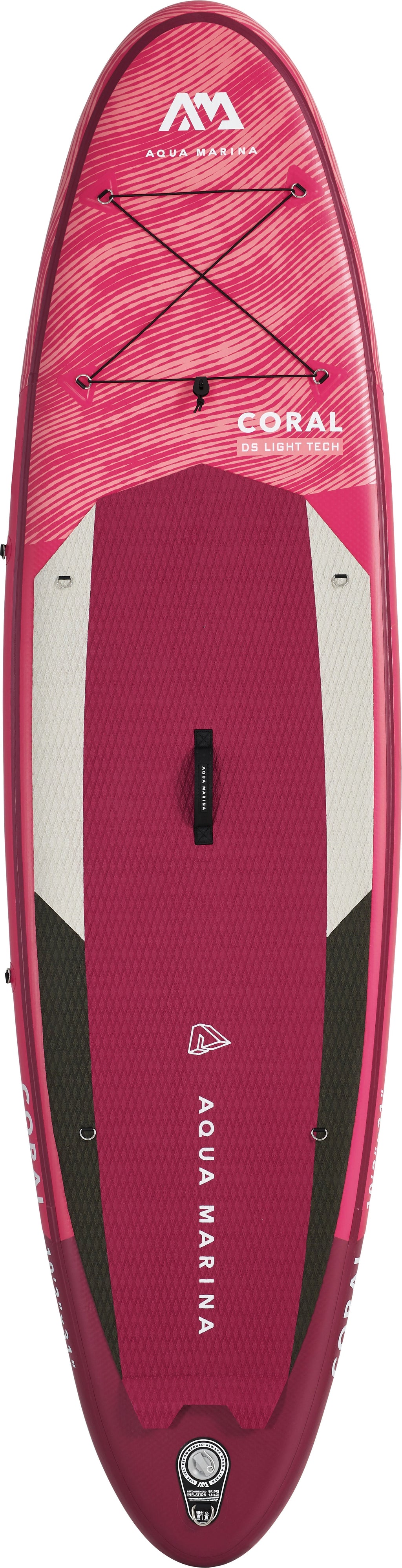 Aqua Marina CORAL 10'2" Inflatable Paddle Board All-Around Advanced SUP
