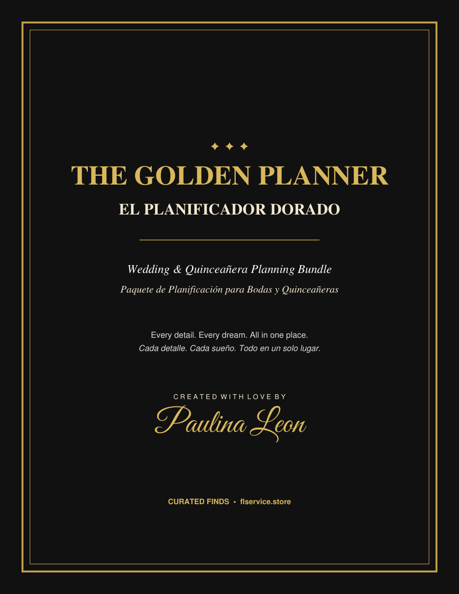 The Golden Planner 👑